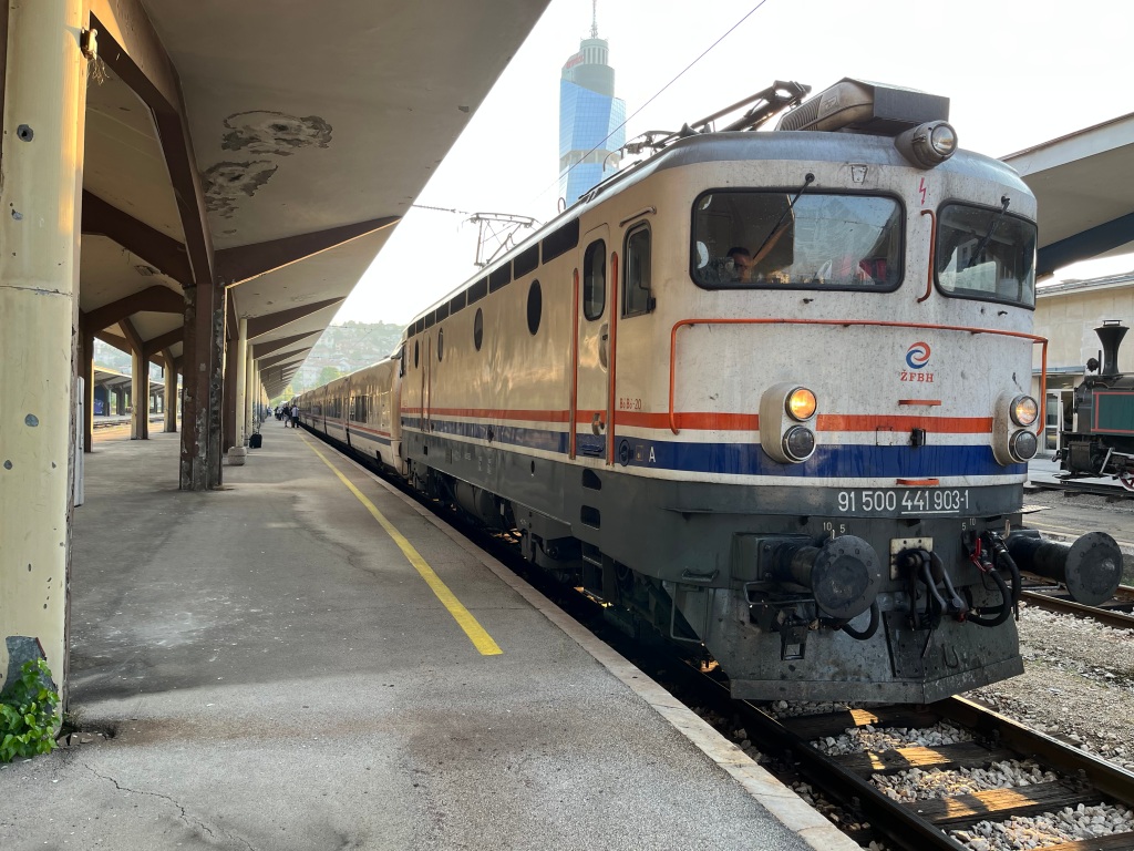 Back after 8 years – Sarajevo, Bosnia & Herzegovina 🇧🇦 to Ploče, Croatia 🇭🇷 by train